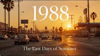 Back to 1988 🌅 | The Last Days of Summer | Emotional Nostalgic Synthwave Mix