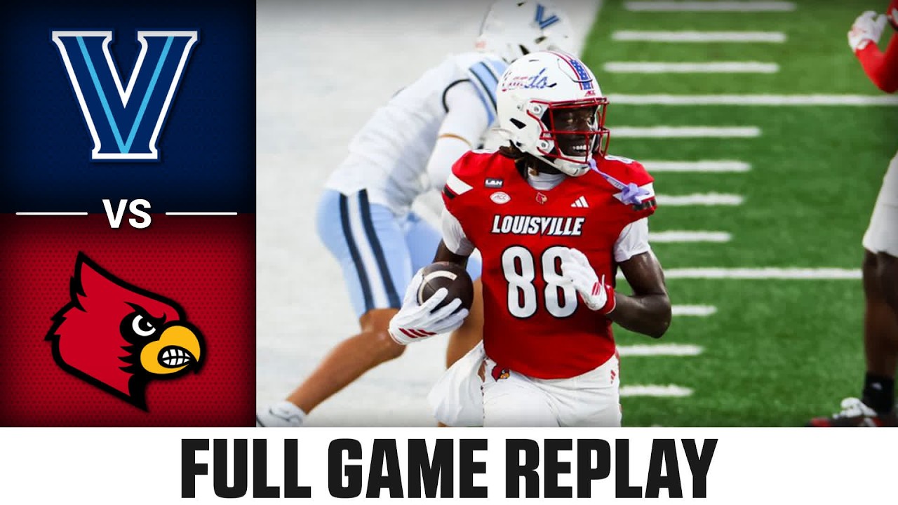 Villanova vs. Louisville Full Game Replay | 2026 ACC Football
