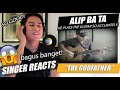 Alip Ba Ta - The Godfather (fingerstyle) | SINGER REACTION