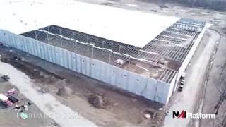 Drone Progress Tour - Amazon Fulfillment Center - 1718-1798 Route 9 Schodack, NY