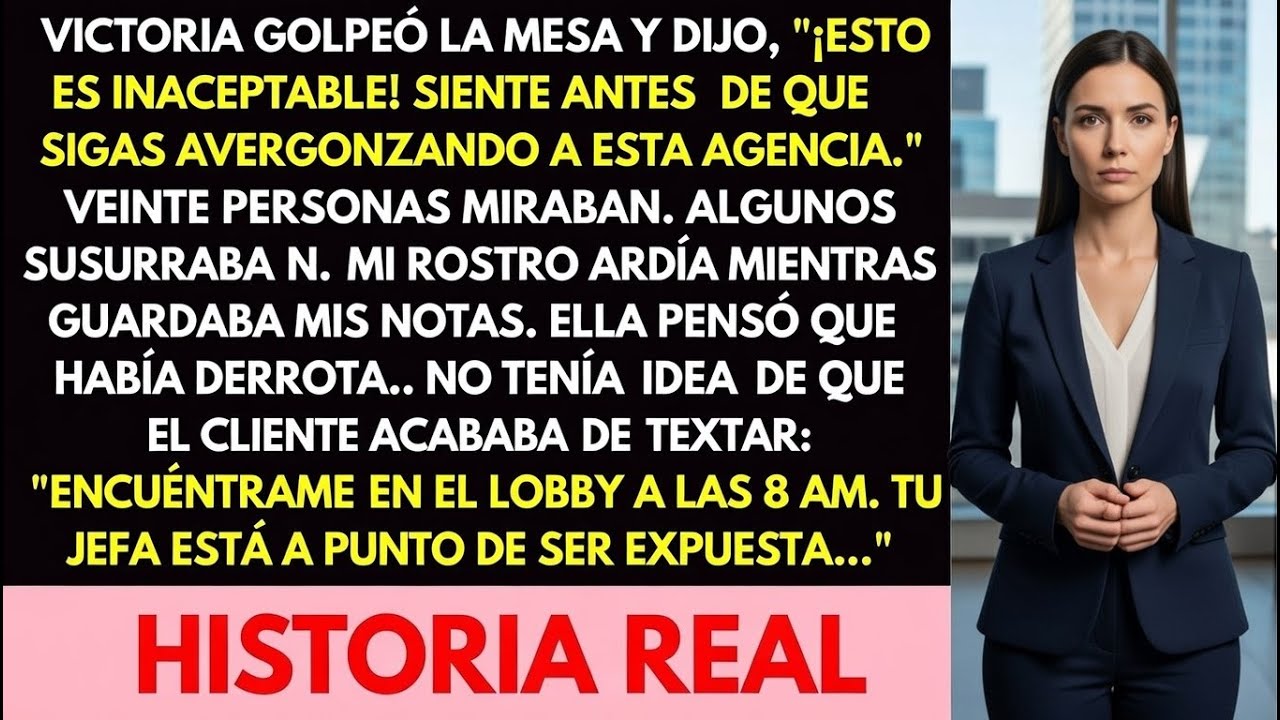 Mi Jefa Robó Mi Campaña Millonaria… No Sabía Que el Cliente la Iba a Exponer en Vivo