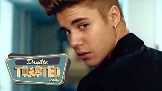 JUSTIN BIEBER RACIST JOKE - Highlight ffrom DoubleToasted.com