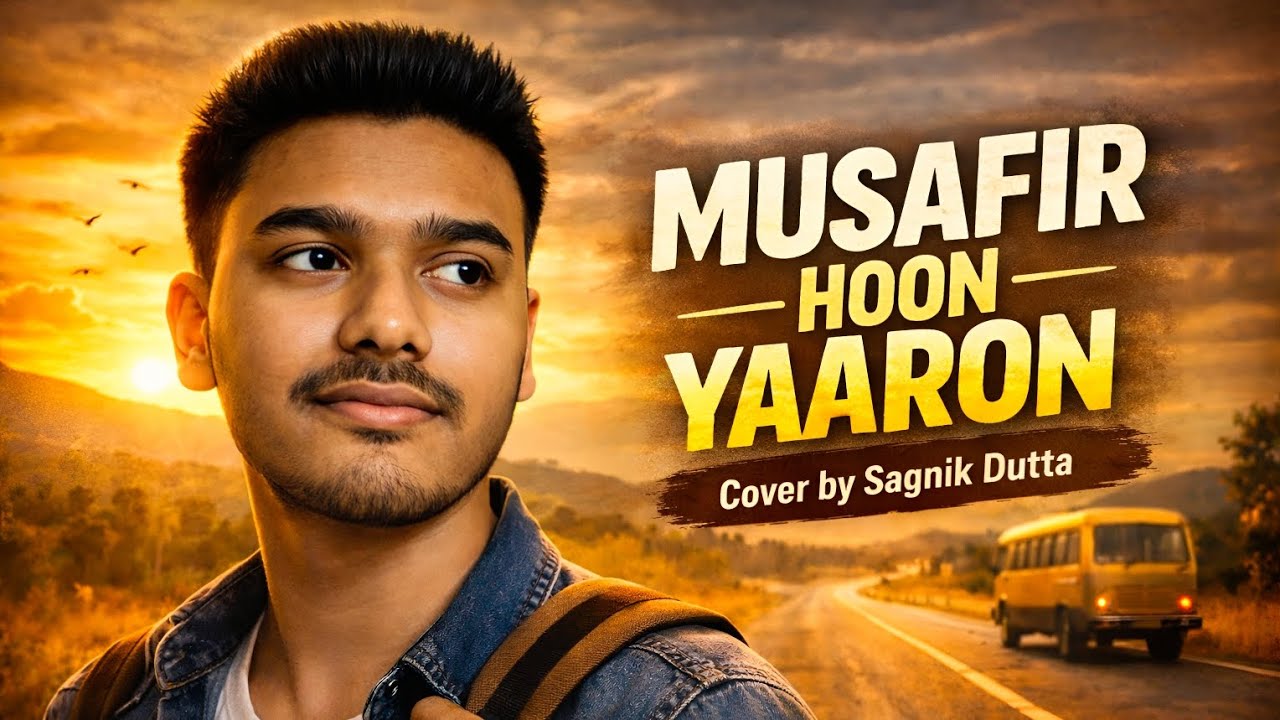 Musafir Hoon Yaaron | Cover | Sagnik Dutta Official | Hindi Song |