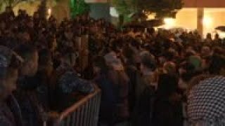 Protest Outside Pm Designates Beirut House