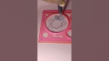 #art #drawing #satisfying #pattern #artandcraft #asmrvideo #relaxing #spirograph #artdrawing