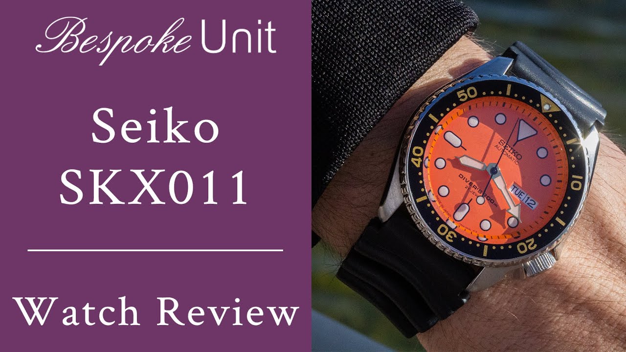 Seiko SKX011J Review: An Orange Dial Diving Icon -