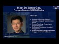 June 9, 2022 MSE DS Admissions Webinar with Program Director Dr. James Gee