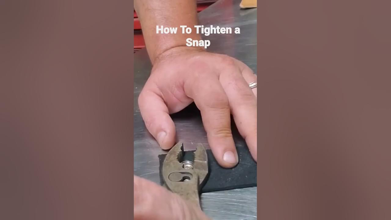 How to Tighten a Snap shorts YouTube