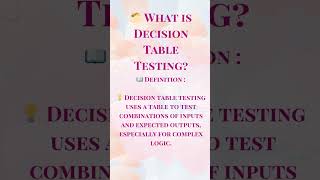 Mastering Decision Table Testing! 🗂️💡✨