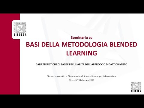 Basi della Metodologia Blended Learning