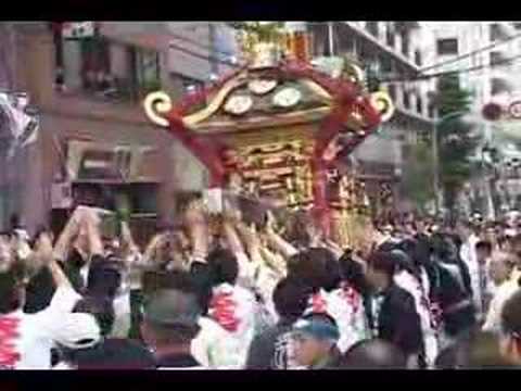 平成20年 素盞雄神社例大祭（天王祭）本社神輿渡御2