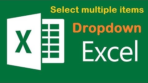 Select Multiple Items - dropdown - Excel Data Validation - VBA