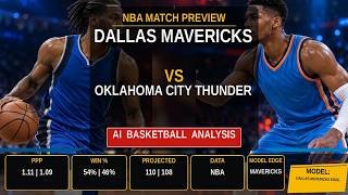 Oklahoma City at Dallas: NBA Tactical Preview 📺 @Tactical_Logic_FOOTBALL @Tactical_Logic_NFL