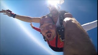 Sky Diving in Cabo San Lucas, Mexico - October 2017