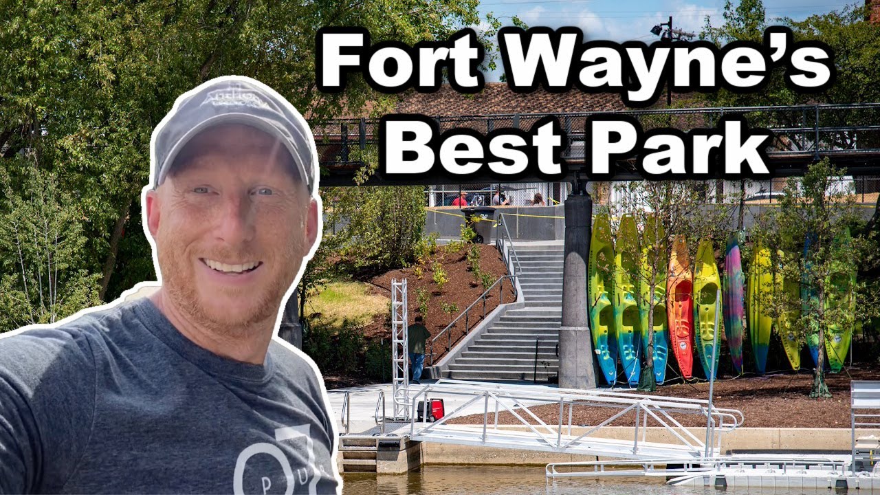 Downtown Fort Wayne: Promenade Park VLOG Tour