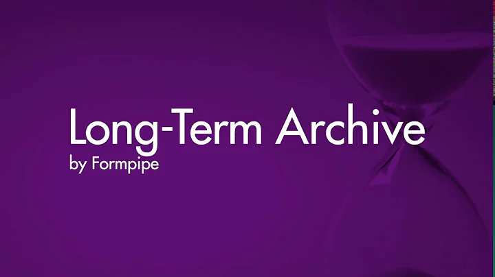 Long-Term Archive - Data preservation