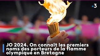 JO 2024. On connaît les premiers noms des porteurs de la flamme olympique en Bretagne