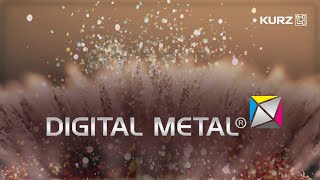 DIGITAL METAL® - real metal in digital printing.