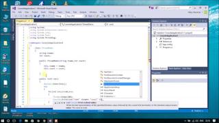 Threading-Multi thread in C#