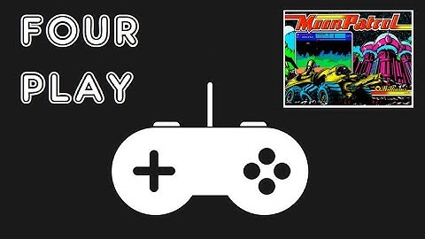 Four Play - Moon Patrol - 8-bit Console Comparison