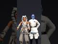 Ahsoka Tano (Peridea) and Grand Admiral Thrawn from Hasbro figures from Star Wars Ahsoka Series