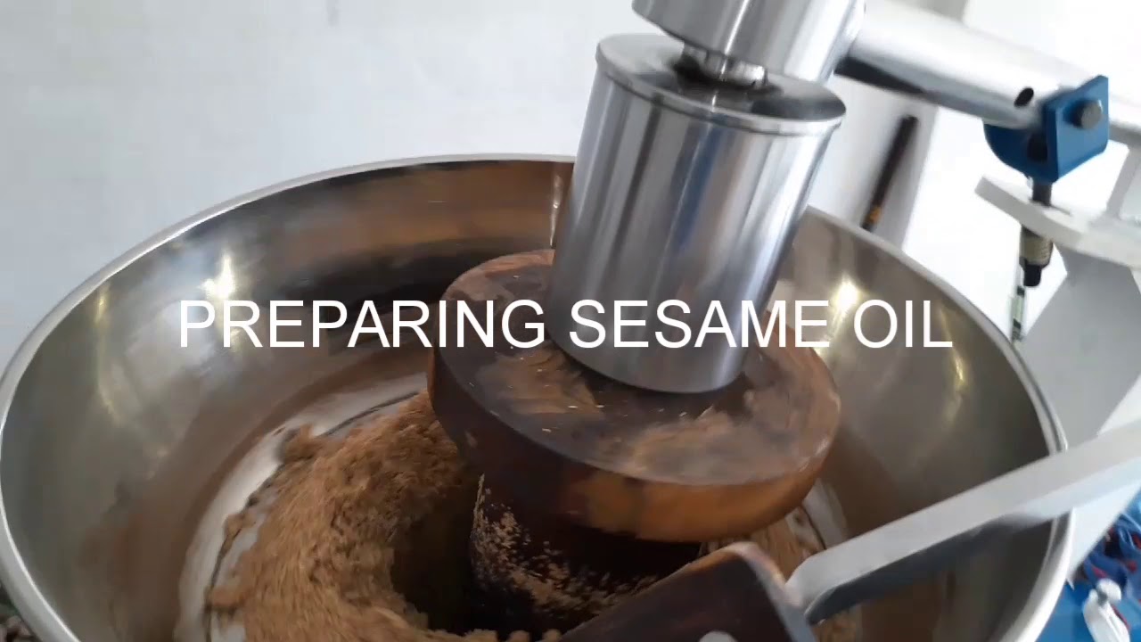 Wood Pressed Sesame Oil Extraction YouTube