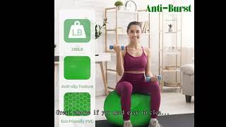 Fitvids Exercise Ball for Fitness - Best Deal 2026