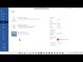 🌟 Lesson 4 | Inspect & Manage Document + Save in MS Word | پښتو
