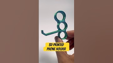 Phone holder and Phone Stand 3D printed #bambulab