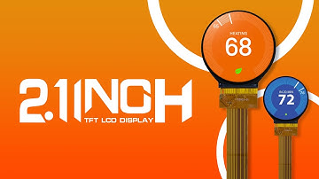 [NEW PRODUCT VIDEO] 2.1" Round TFT LCD Display | Vibrant, Compact, Touch-Enabled