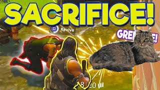 EPIC FORTNITE SACRIFICE DEATH (FEAT. 1 INNOCENT SHOTGUN KILL) |60 SUB SPECIAL EDIT|