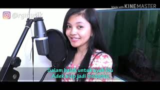 Status wa lagu berjilbab biru