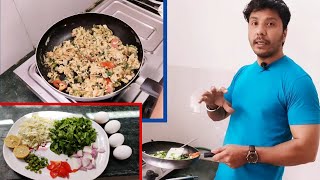 Easy meal for muscle building || Dhiraj home workout