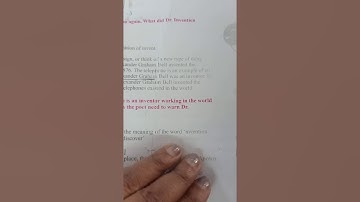 std 6 English sem 2 unit 5 We Can Invent activity 3.