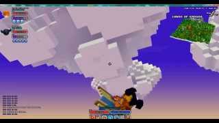 Cube World - What happens if you glide into a cloud