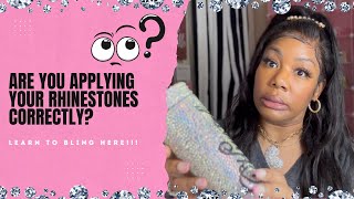 Rhinestone Patterns? Methods?👀😫 How to apply your rhinestones like a pro!🥳🎉