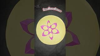 How to homemade paper Snowflake ❄️ Easy and Beautiful Snowflake #papercrafts #Tendingshorts ||