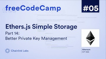 Better Private Key Management | Ultimate Web3 Solidity & Javascript Course | Lesson 5 Pt. 14