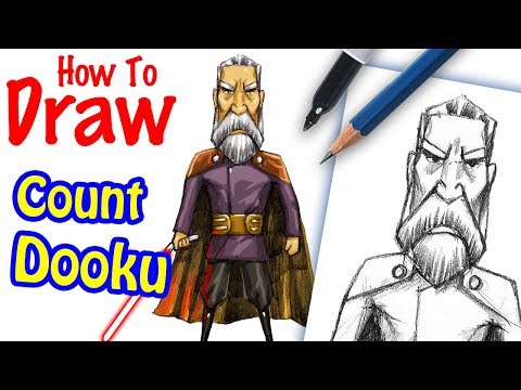 How to Draw Count Dooku