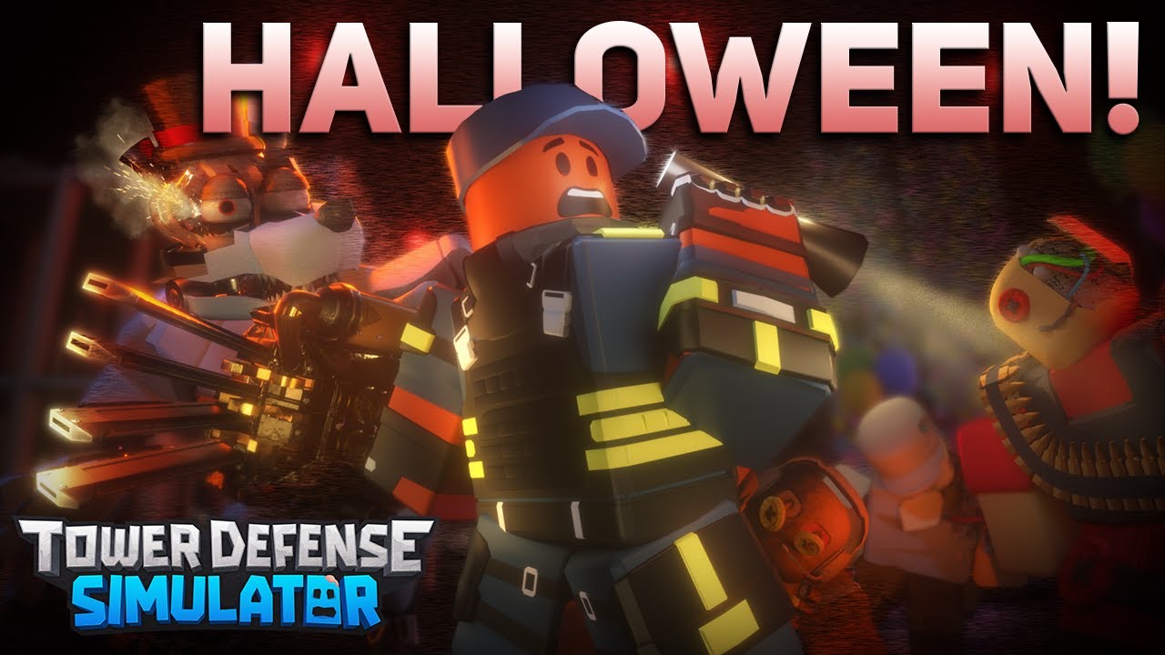 NEW CODE FOR THE HALLOWEEN HUNTER TOWER SKIN in TOWER DEFENSE SIMULATOR