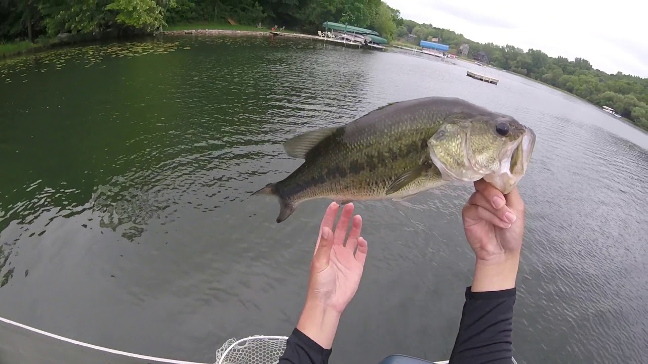 Fishing at Lotus lake Chanhassen MN Carver County MN YouTube
