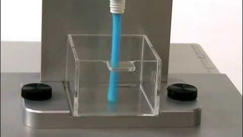 How to measure texture using a Toothpaste extrusion test