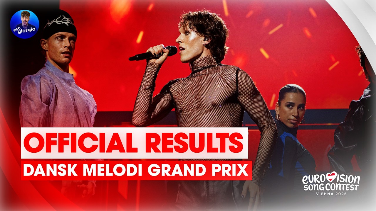 🇩🇰 Dansk Melodi Grand Prix 2026: Official Results