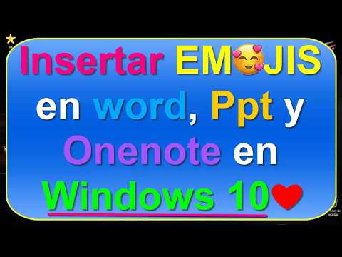 Video: Cómo Insertar Un Emoticón