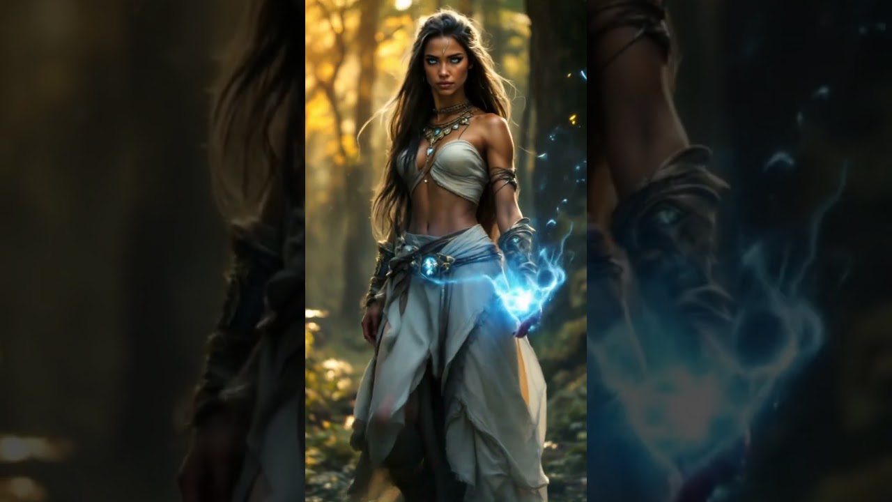 Pocahontas + Thor = Asgardian Spirit of the Wind! AI Art Fusion