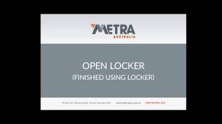 Metra Kiosk User Guide screenshot 5