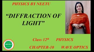 Diffraction of Light | Chapter 10 Wave Optics Class12 physics
