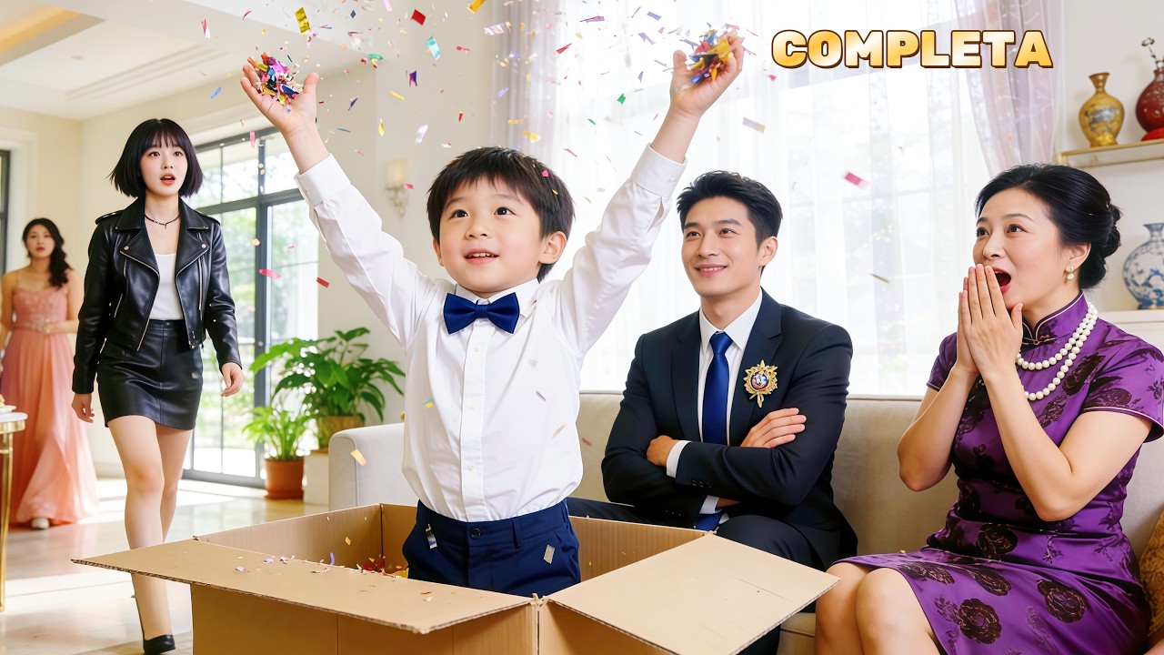 🍑Todos desconfiavam que o CEO era infértil, até um menino pular de uma caixa gritando: Papai!#amor