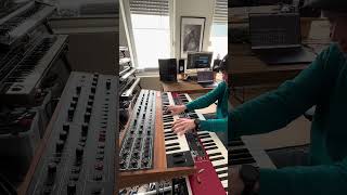 In ❤️ with my Prophet 5 #synth #prophet #hiphop #neojazz @SequentialLLC