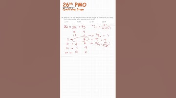 26th PMO 2023 Qualifying Stage Part II - Number 10 (1) #math #pmo #matholympiad #pmo26 #pmo2023